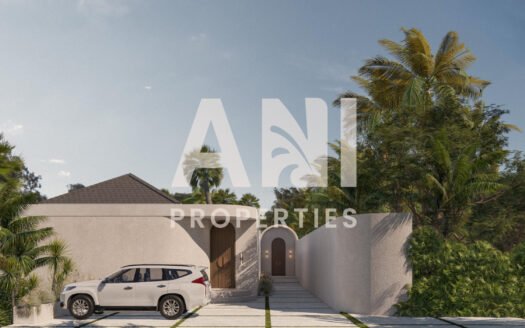 Japandi Inspired 2-Bedroom Villa in Mas