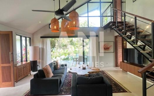 2-Storey Riverfront Villa with Lush Garden & Koi Pond