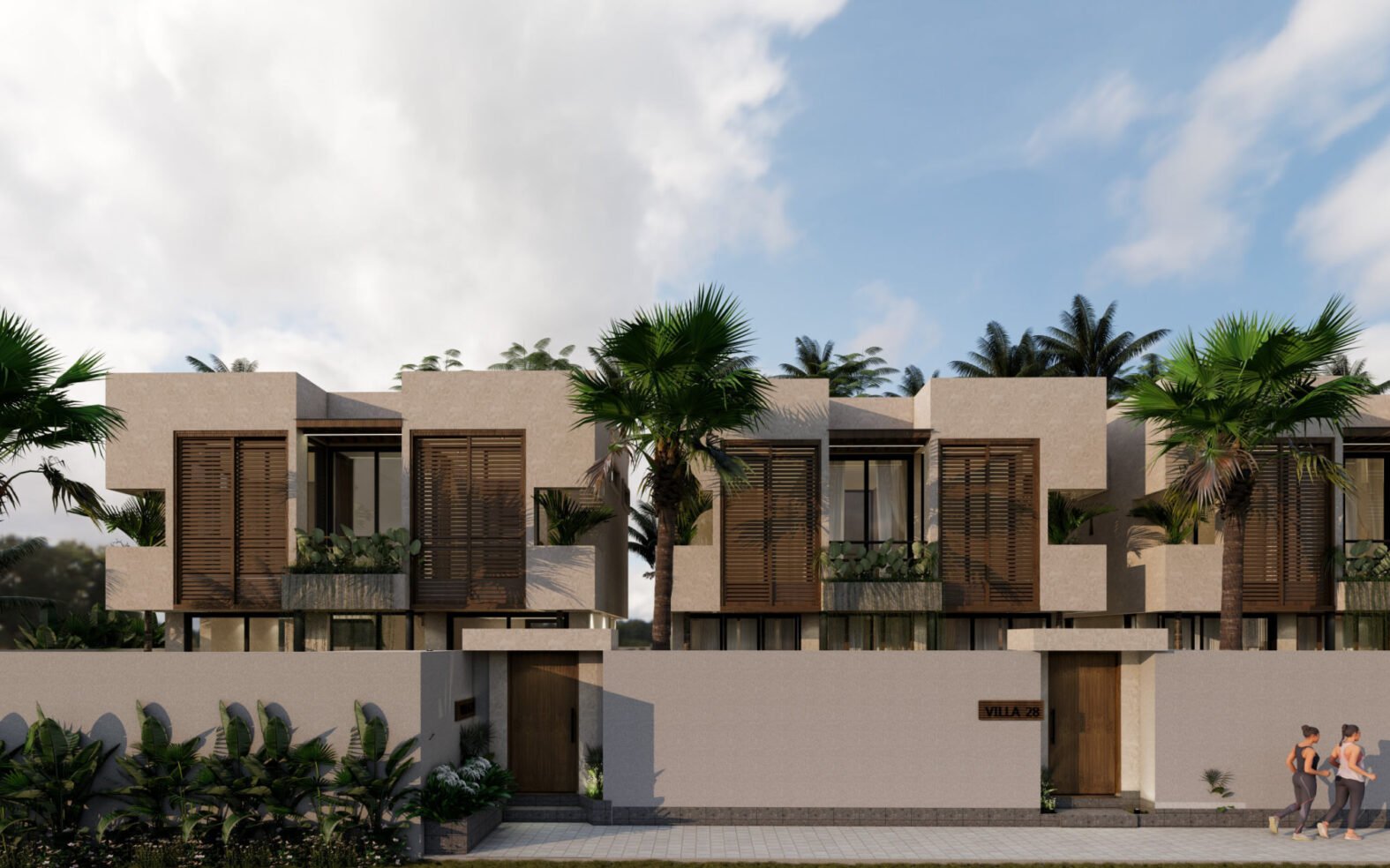 2 Bedroom Modern Luxurious Tropical Villa in Bingin