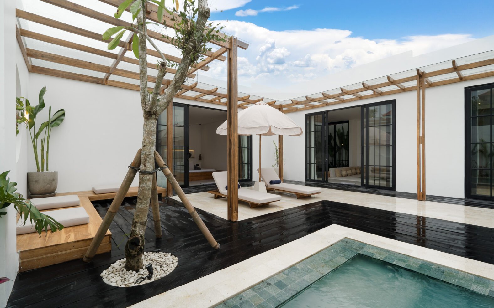 3 Bedroom Bingin Villa area with a Modern Tropical Design