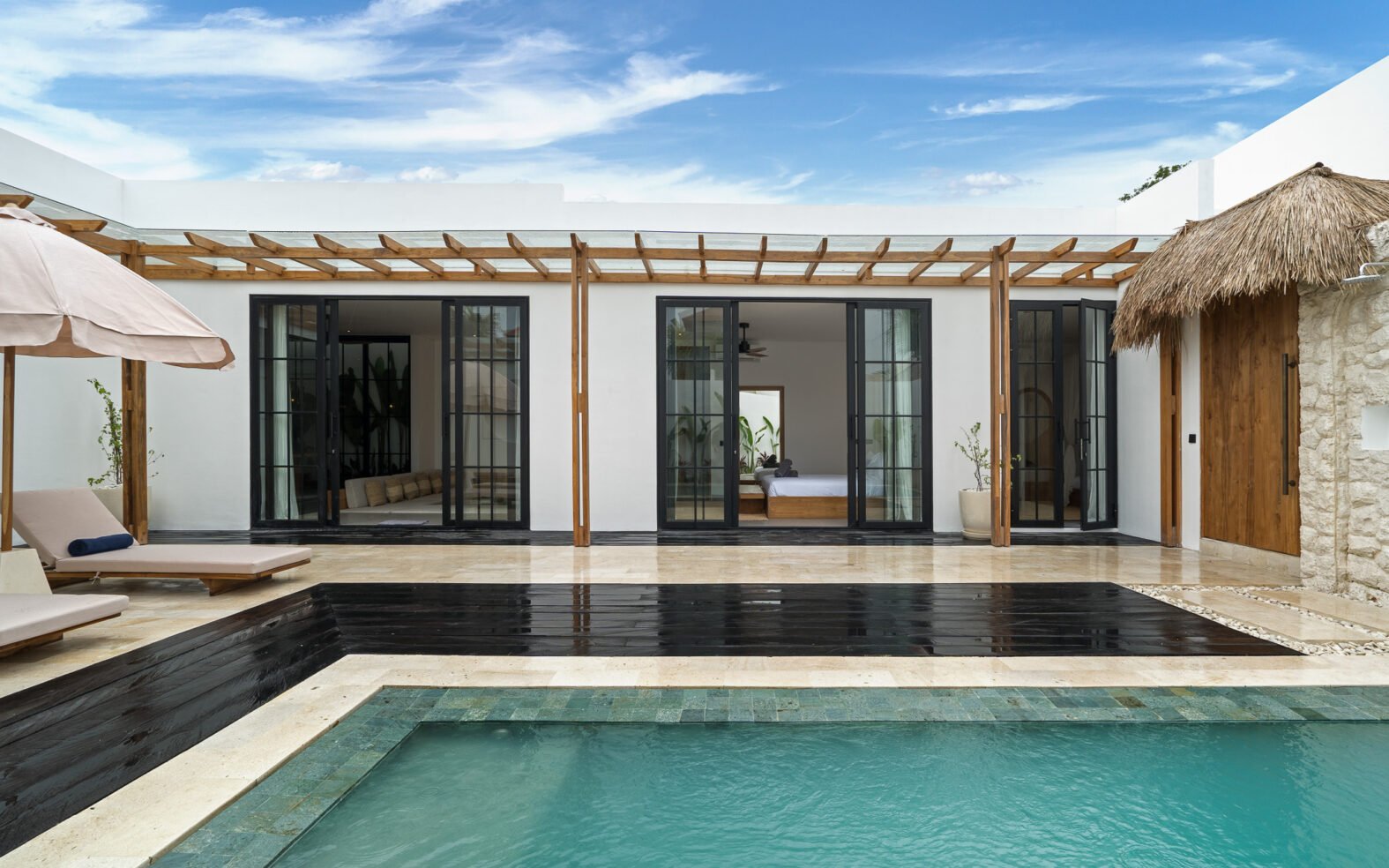 3 Bedroom Bingin Villa area with a Modern Tropical Design