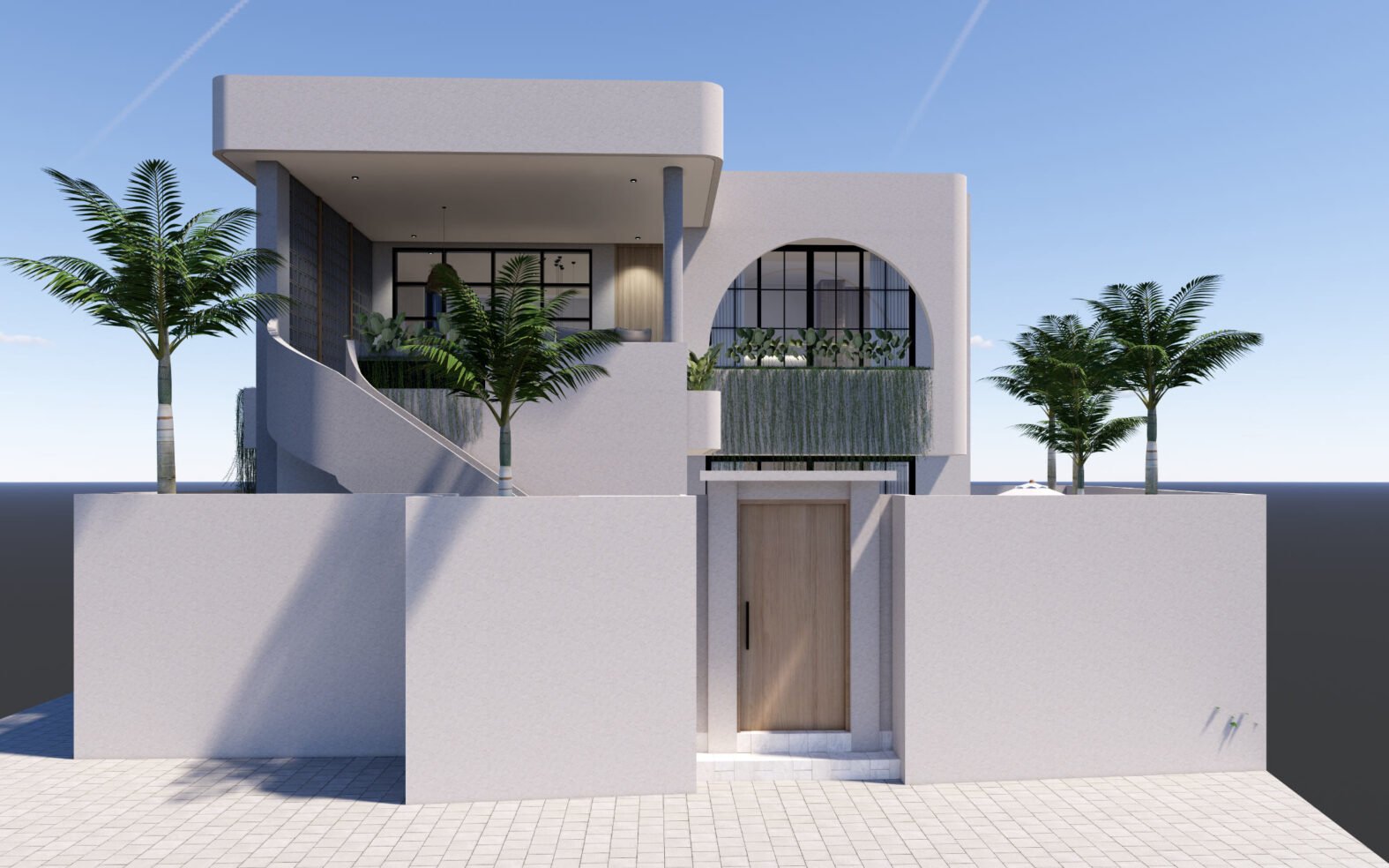 2 Bedroom Modern Tropical Villa in Bingin